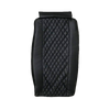 Whale Spa Diamond PU Leather Backrest with Pad – Black