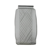 Whale Spa Diamond PU Leather Backrest with Pad – Gray