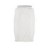 Whale Spa Diamond PU Leather Backrest with Pad – White