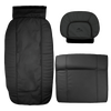 Whale Spa Caresst PU Leather Set – Black