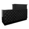 Lux Tufted Reception Desk with ADA Compliance