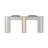 GrayGold Nail Double Table