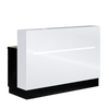Lux BW2 Stripes Reception Desk