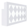 Diamond LED Reception Desk