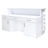 Lux Tufted Reception Desk