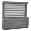 SINGLE SIDED POLISH AND POWDER DISPLAY/CABINET