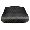 Whale Spa Diamond PU Leather Seat Cushion – Black