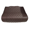 Whale Spa Diamond PU Leather Seat Cushion – Chocolate