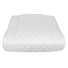 Whale Spa Diamond PU Leather Seat Cushion – White