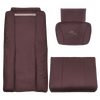 Whale Spa Renalta PU Leather Set - Chocolate