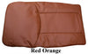 J&A USA Pacific AX Backrest Cover Red Orange IR-CVR-FRT-AX-RDO