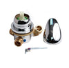 J&A Chrome Faucet / Mixer with Brass Elbow KI-F003F-CHR