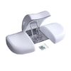 Mayakoba Lotus II Pedicure Spa Footrest - White (00-KAM-FTRST-839-WHT)